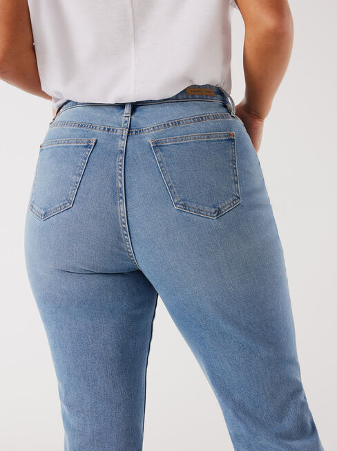 Naomi Curve Embracer Straight Jeans, Light Vintage, hi-res