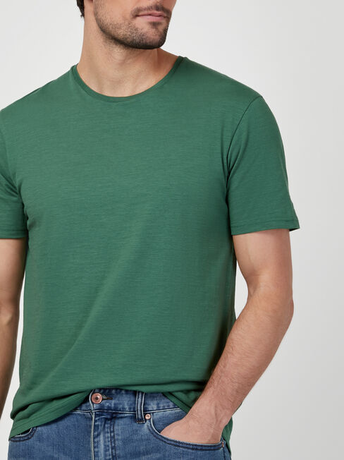 SS Pablo Slub Basic Tee, Field Green, hi-res