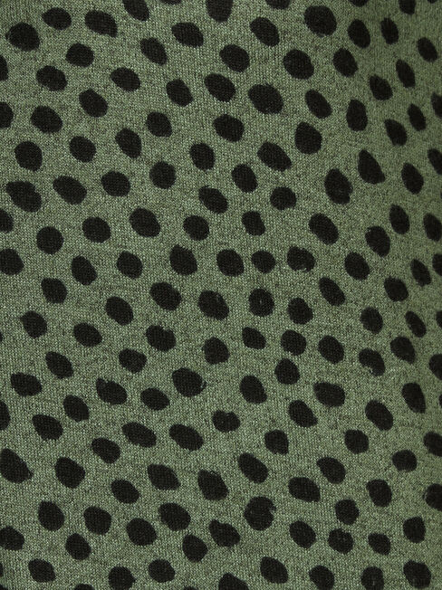 Alice Soft Touch V-Neck Pullover, Green, hi-res
