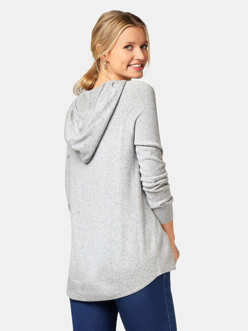 Flo Nep Hoodie, Grey, hi-res