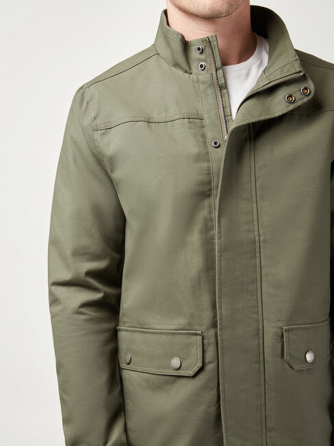 Orson Utility Jacket, Green, hi-res