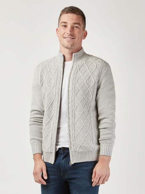 Theodore Sherpa Lined Cable Jacket