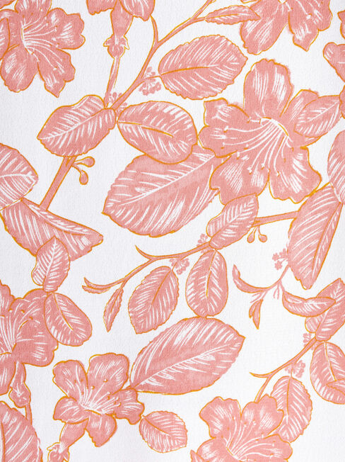 Charlie Button Back Tank, Print, hi-res