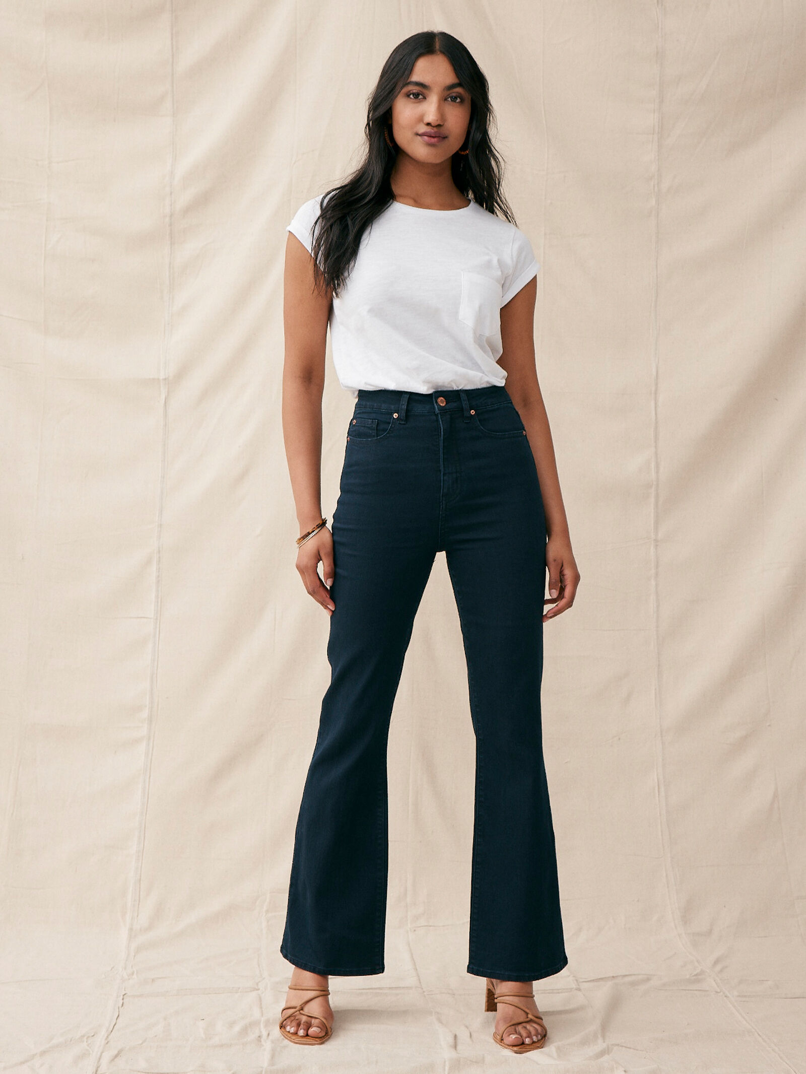 High waisted flare shop jeans australia