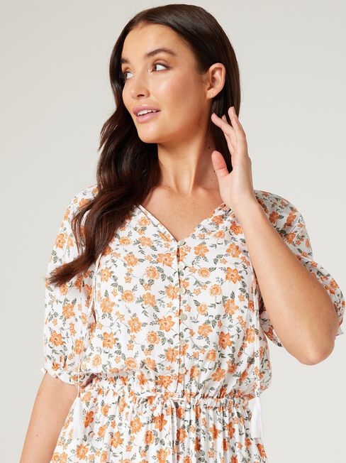 Gracie Dress, Trailing Floral, hi-res