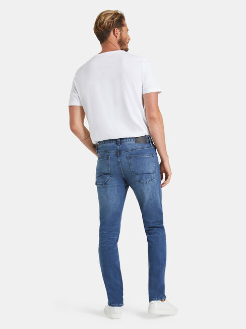 Skinny Jeans Mid Blue, Mid Indigo, hi-res