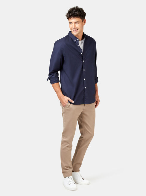 LS Heston Oxford Shirt, Coloured, hi-res