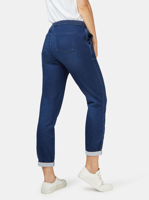 Amy Luxe Lounge Jogger Dark Indigo, Dark Indigo, hi-res