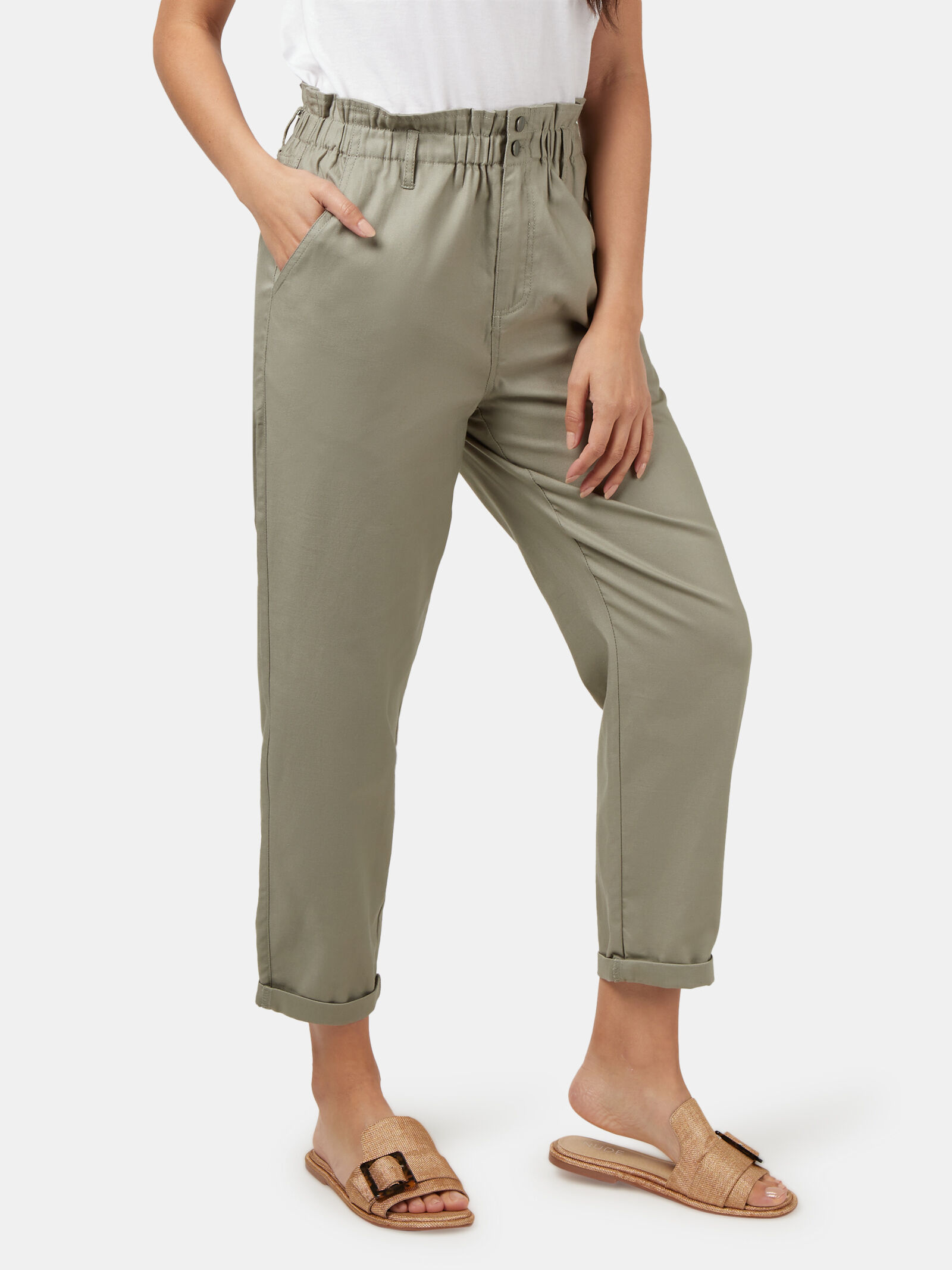 Buy Brown Trousers  Pants for Women by AJIO Online  Ajiocom