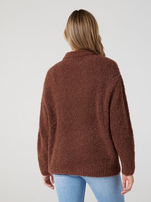 Kate Oversize Pullover, Caramel, hi-res