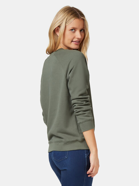 Viola Sweatshirt, Green, hi-res