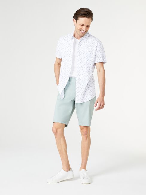 Merrick Chino Short, Green, hi-res