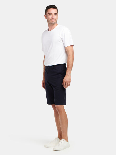 Hayden Textured Chino Short, Blue, hi-res