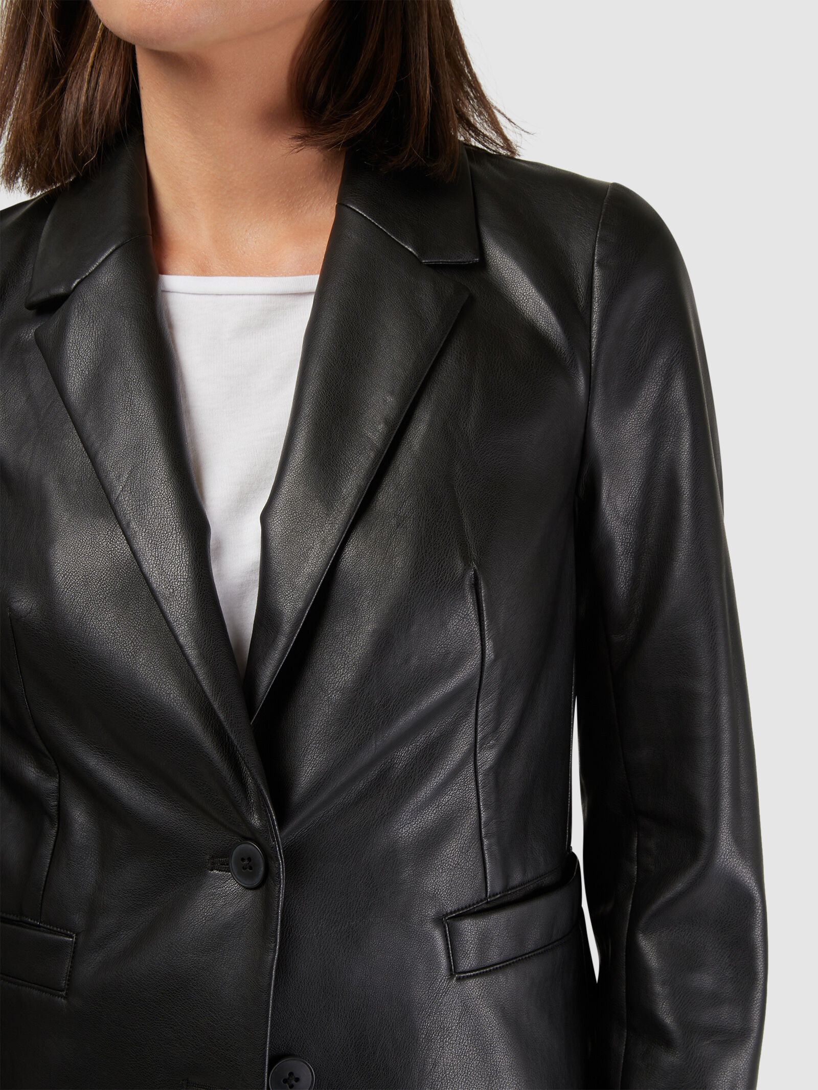 Jeans west shop leather jacket