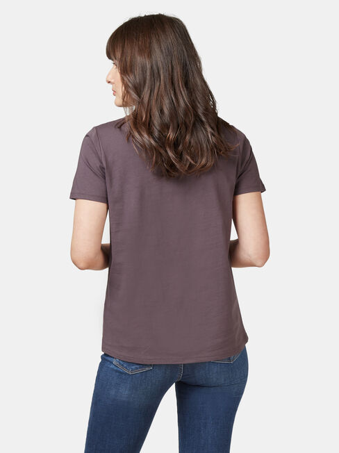 Ma Cherie Slogan Tee, Grey, hi-res