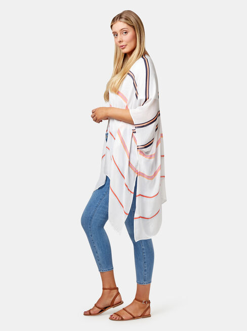Blake Summer Poncho, Print, hi-res