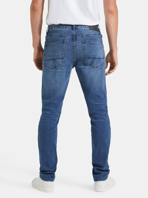 Skinny Jeans Mid Blue, Mid Indigo, hi-res