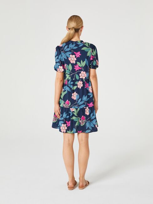 Cole Smock Dress, Print, hi-res