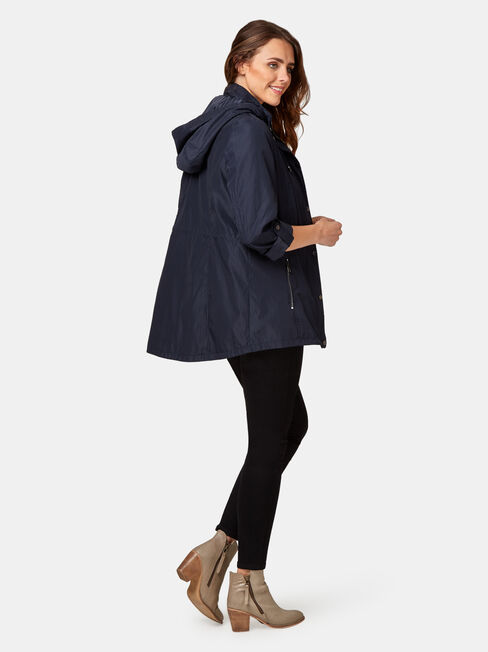 Kate Water Resistant Jacket, Blue, hi-res