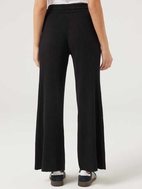 J-Luxe Rib Pant, Black, hi-res