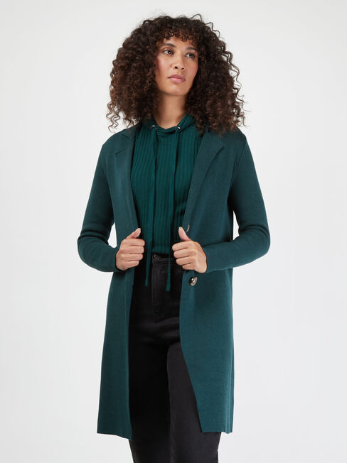 Khloe Soft Touch Hoodie, Green, hi-res