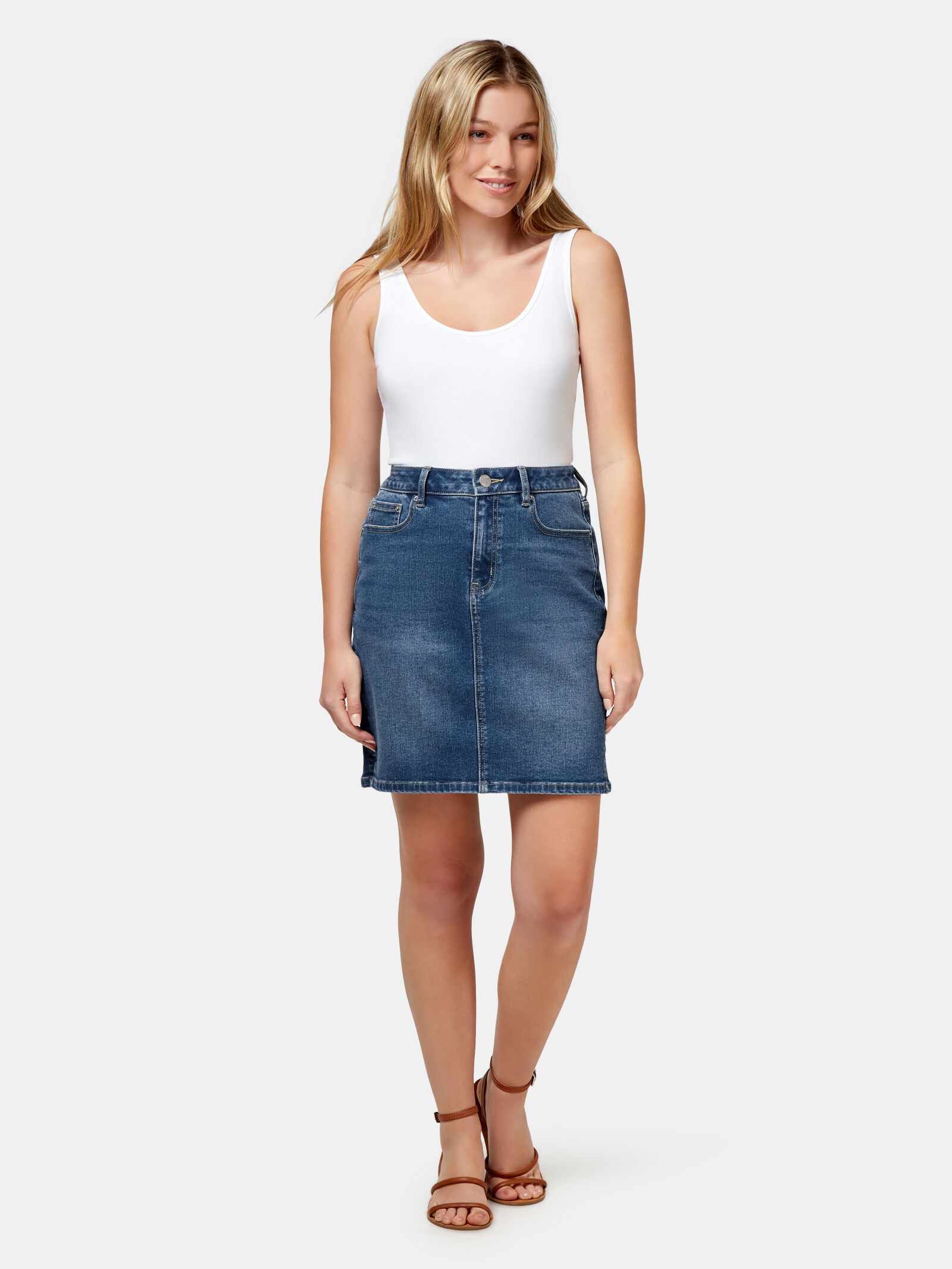 Denim clearance skirt jeanswest