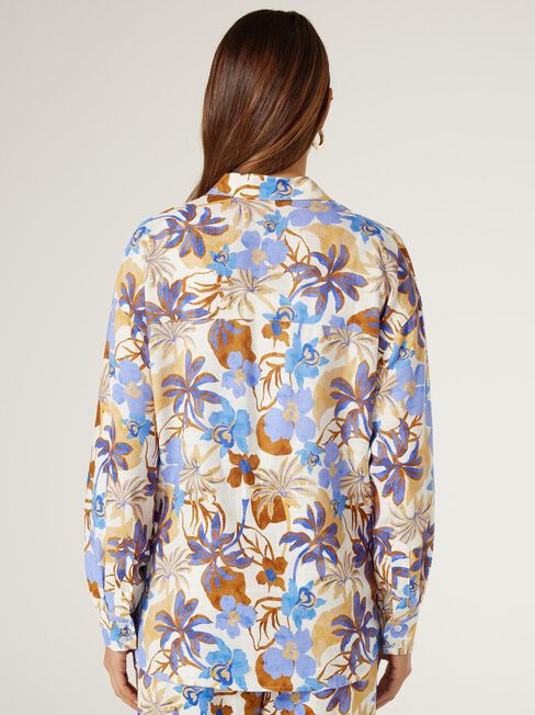 Ember Relaxed Shirt, Print, hi-res