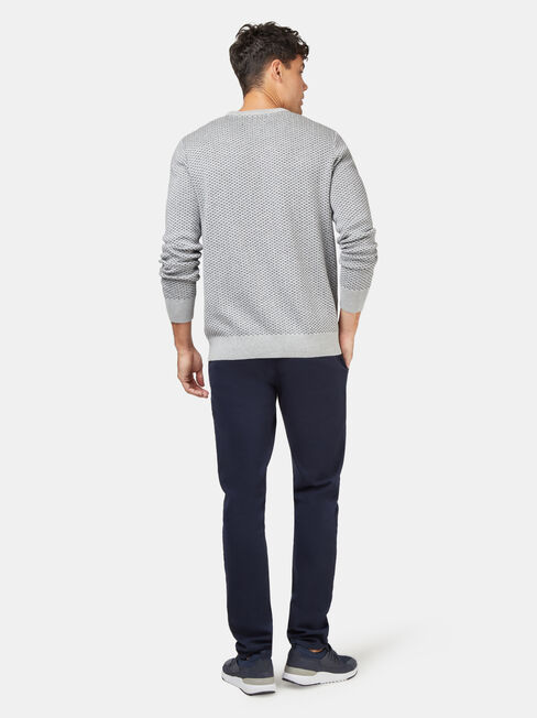 Bailey Crew Neck Knit, Grey, hi-res