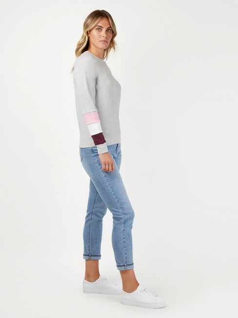 Viola Sweatshirt, Grey, hi-res