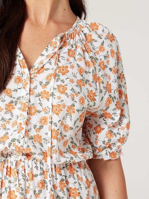 Camilla Dress, Trailing Floral, hi-res