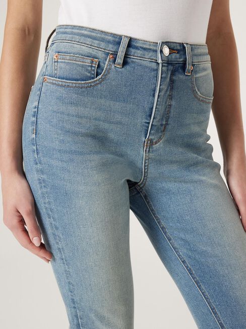 Emma Cropped Bootcut Jean, Vintage Indigo, hi-res