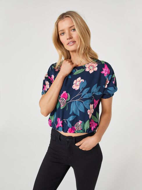 Lily Top, Print, hi-res