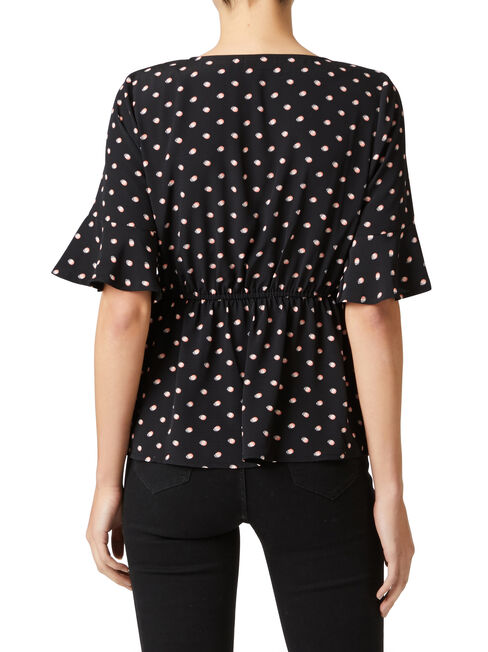 Jenny Wrap Print Top, Multi, hi-res