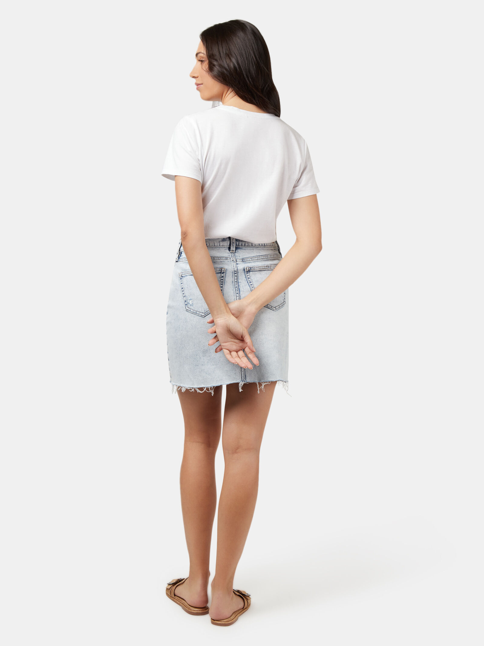 White denim skirt jeanswest discount