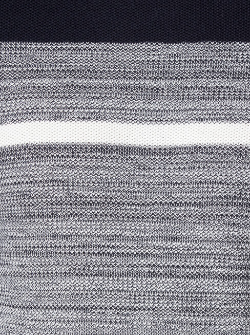 Grant Block Stripe Crew Knit, Blue, hi-res