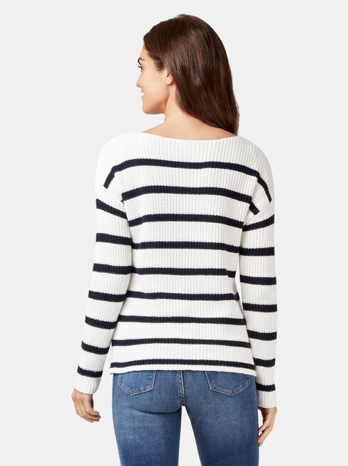 Grace Stripe Knit, Stripe, hi-res