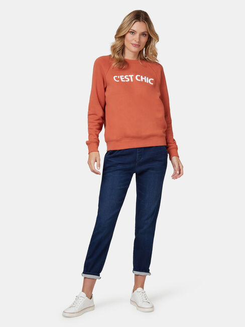 Viola Sweatshirt, Orange, hi-res