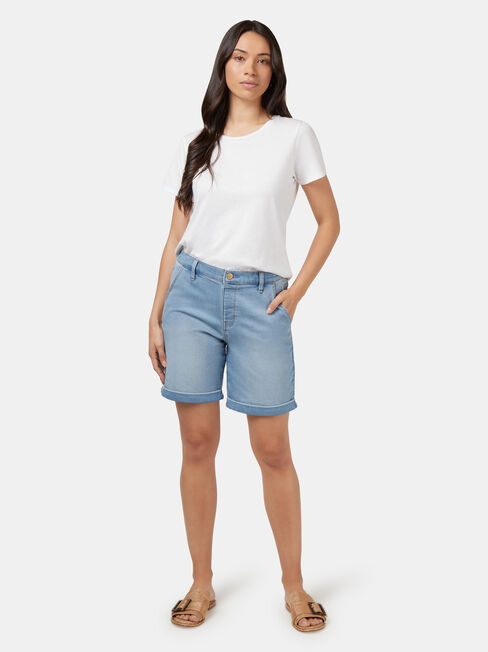 Stella Luxe Lounge Short, Blue, hi-res