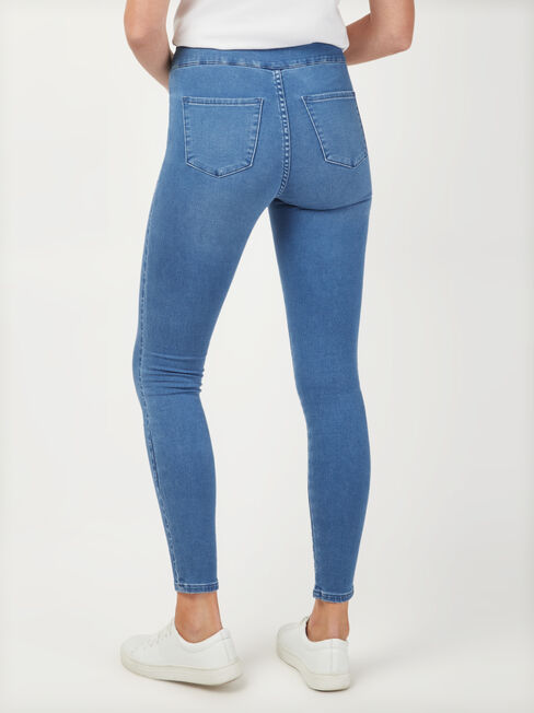 Tessa J-Luxe Skinny Jeans, Mid Indigo, hi-res