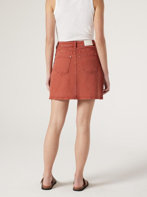 Aline Skirt, Red, hi-res