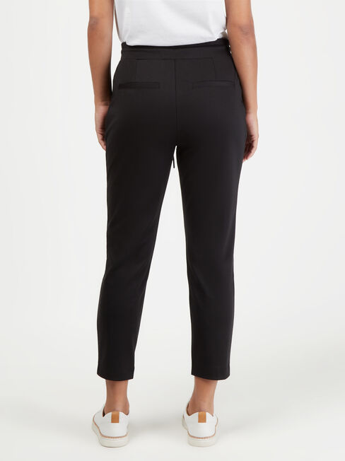 Aria Ponte Jogger, Black, hi-res