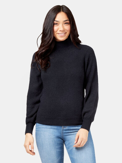 Uma Embellished Pullover, Blue, hi-res