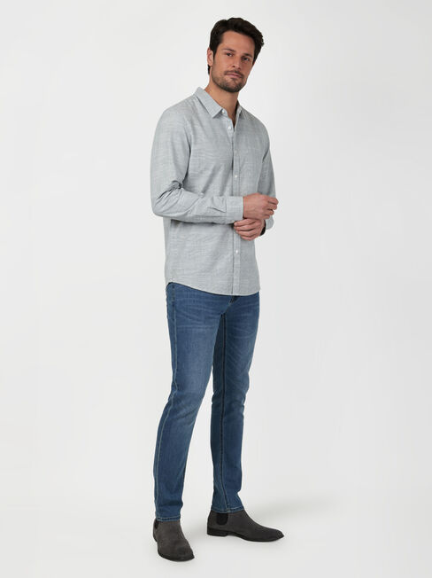 LS Max Check Shirt, Green, hi-res