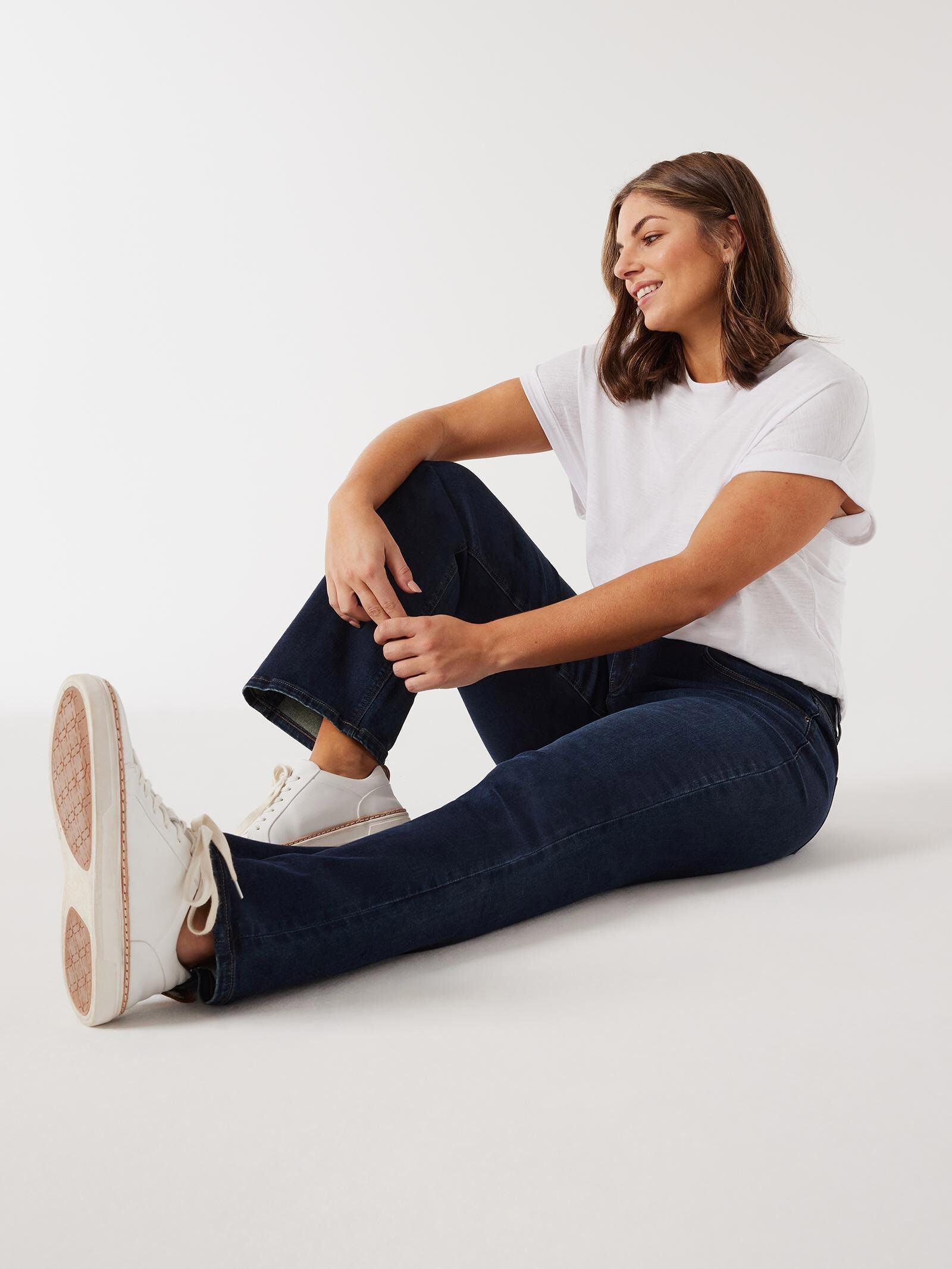 Dark blue 2025 bootcut jeans