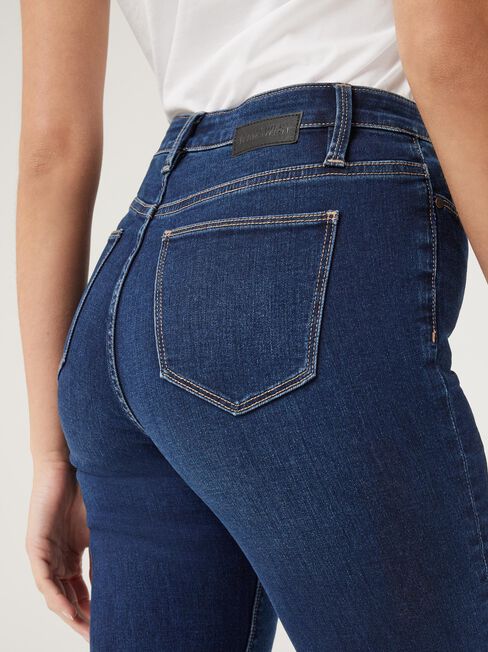Slim Straight Jeans, Vintage Wash, hi-res
