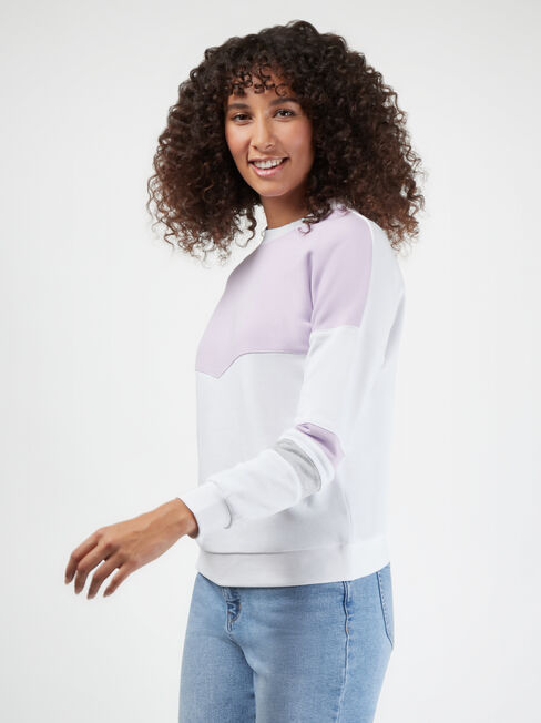 Dante Drop Shoulder Sweat, Print, hi-res