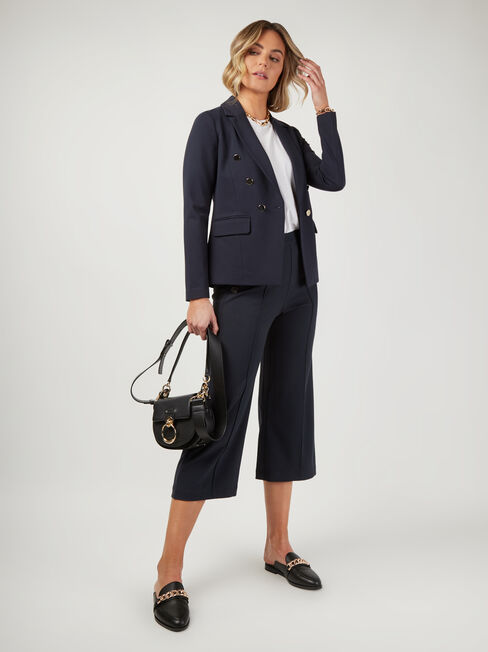 Terri Twill Crop Wide Leg Pant, Blue, hi-res