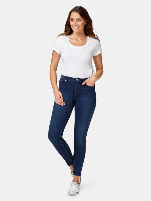 Freeform 360 Skinny 7/8 Jeans Imperial Blue, Mid Indigo, hi-res