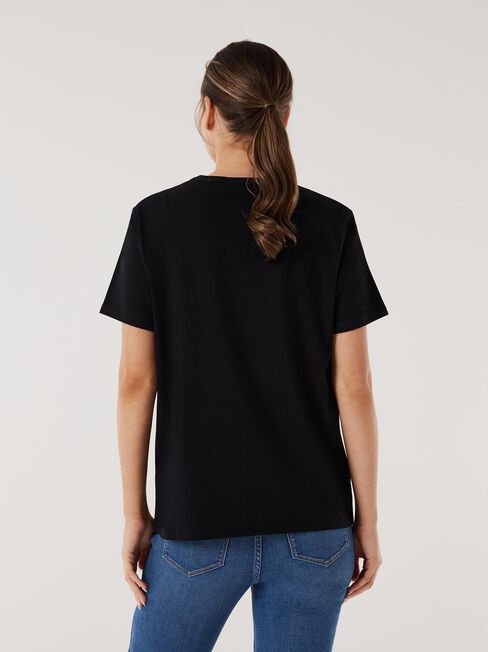 J-Luxe T-Shirt, Black, hi-res