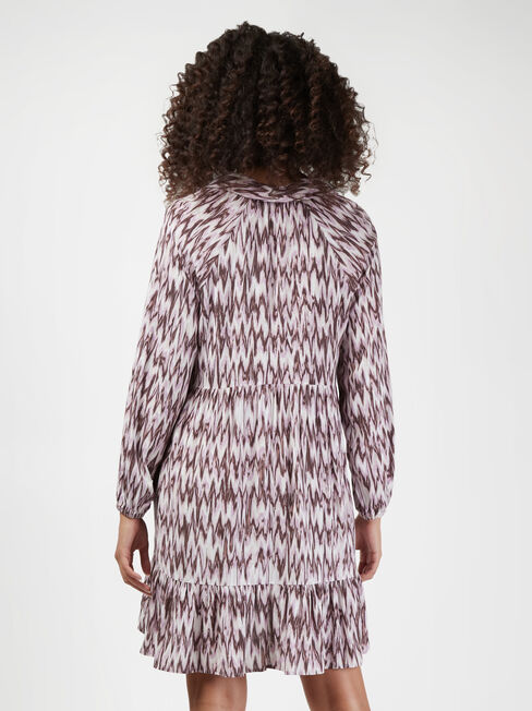 Ophelia Shirt Dress, Purple, hi-res